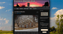 Desktop Screenshot of bismarckmandanblog.com